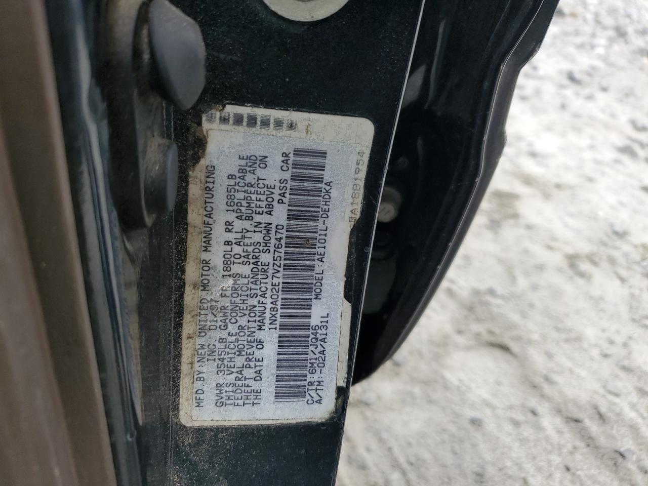 1997 Toyota Corolla Base