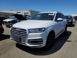 Audi salvage cars for sale: 2017 Audi Q7 Premium Plus