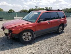 Subaru Vehiculos salvage en venta: 2001 Subaru Forester L