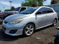 Toyota salvage cars for sale: 2009 Toyota Corolla Matrix S