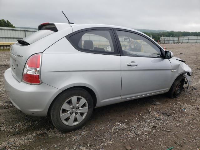 2010 Hyundai Accent Blue