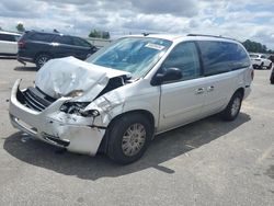 Chrysler Town & Country LX salvage cars for sale: 2005 Chrysler Town & Country LX