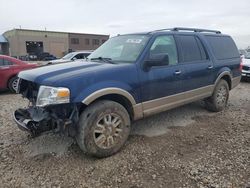 Ford salvage cars for sale: 2014 Ford Expedition EL XLT