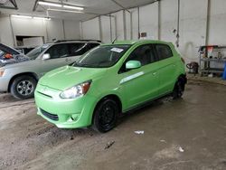 Mitsubishi salvage cars for sale: 2014 Mitsubishi Mirage DE