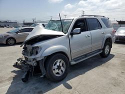 Toyota Sequoia salvage cars for sale: 2002 Toyota Sequoia Limited