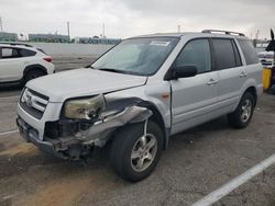 Honda Pilot ex salvage cars for sale: 2006 Honda Pilot EX