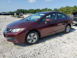 Honda salvage cars for sale: 2015 Honda Civic LX