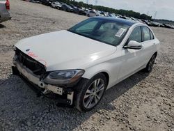 Mercedes-Benz C300 salvage cars for sale: 2017 Mercedes-Benz C300