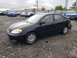 Toyota Corolla salvage cars for sale: 2003 Toyota Corolla CE