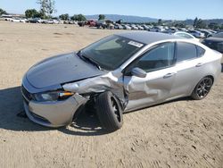 Salvage cars for sale from Copart San Martin, CA: 2015 Dodge Dart SE