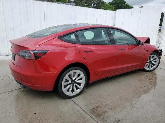 2022 Tesla Model 3