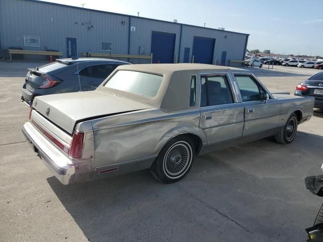 1988 Lincoln Town Car Cartier