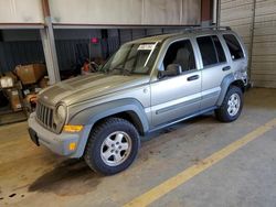 Salvage cars for sale from Copart Mocksville, NC: 2005 Jeep Liberty Sport