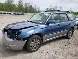 Subaru Forester salvage cars for sale: 2008 Subaru Forester 2.5X LL Bean