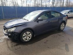 Salvage cars for sale from Copart Moncton, NB: 2014 Chevrolet Cruze LS