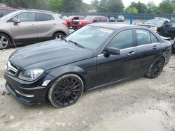 Mercedes-Benz salvage cars for sale: 2013 Mercedes-Benz C 63 AMG