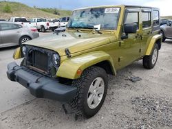 Jeep Vehiculos salvage en venta: 2008 Jeep Wrangler Unlimited Sahara