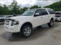 Salvage cars for sale from Copart Ellwood City, PA: 2010 Ford Expedition EL Limited