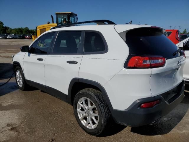 2016 Jeep Cherokee Sport