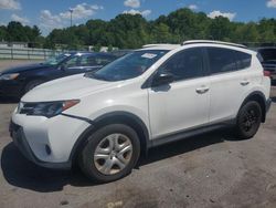 Toyota Rav4 LE salvage cars for sale: 2015 Toyota Rav4 LE