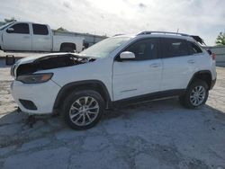 Salvage cars for sale from Copart Walton, KY: 2019 Jeep Cherokee Latitude