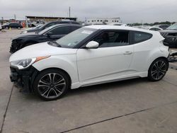 Salvage cars for sale from Copart Grand Prairie, TX: 2016 Hyundai Veloster Turbo