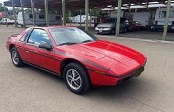 Salvage cars for sale from Copart Woodburn, OR: 1985 Pontiac Fiero SE