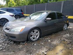 2007 Honda Accord EX en venta en Waldorf, MD