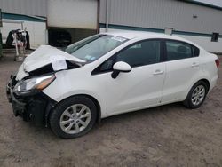 Salvage cars for sale from Copart Leroy, NY: 2017 KIA Rio LX