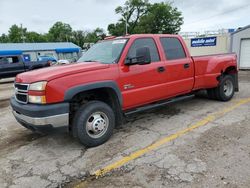 Chevrolet salvage cars for sale: 2006 Chevrolet Silverado K3500