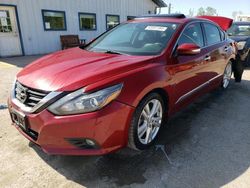 Salvage cars for sale from Copart Pekin, IL: 2017 Nissan Altima 3.5SL