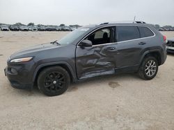 Salvage cars for sale from Copart San Antonio, TX: 2016 Jeep Cherokee Latitude