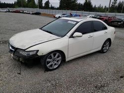 Acura salvage cars for sale: 2004 Acura TSX