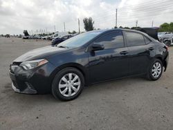 Toyota Vehiculos salvage en venta: 2016 Toyota Corolla L