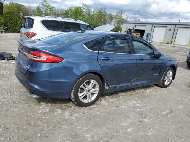 2018 Ford Fusion SE Hybrid