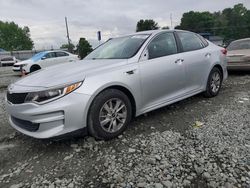 KIA salvage cars for sale: 2016 KIA Optima LX