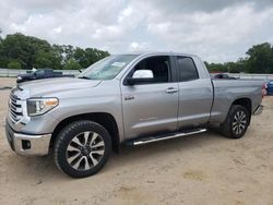 Toyota Tundra Double cab Limited salvage cars for sale: 2020 Toyota Tundra Double Cab Limited