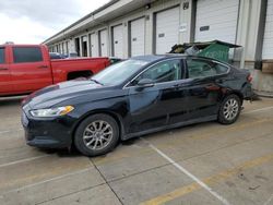 Salvage cars for sale from Copart Louisville, KY: 2016 Ford Fusion S