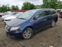 Honda Odyssey exl Vehiculos salvage en venta: 2016 Honda Odyssey EXL