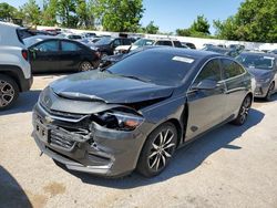 Chevrolet Malibu salvage cars for sale: 2017 Chevrolet Malibu LT