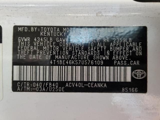 2007 Toyota Camry CE