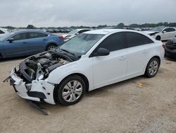 Chevrolet salvage cars for sale: 2012 Chevrolet Cruze LS