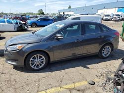 2017 Ford Focus SE en venta en Woodhaven, MI