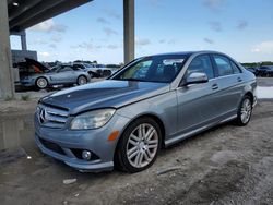 Vehiculos salvage en venta de Copart West Palm Beach, FL: 2008 Mercedes-Benz C 300 4matic