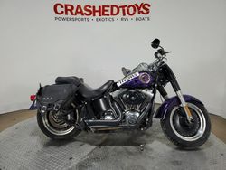 Harley-Davidson Flstfb fat salvage cars for sale: 2013 Harley-Davidson Flstfb Fatboy LO