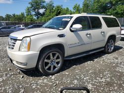 Cadillac Escalade salvage cars for sale: 2007 Cadillac Escalade ESV