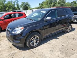 Chevrolet Equinox salvage cars for sale: 2016 Chevrolet Equinox LS