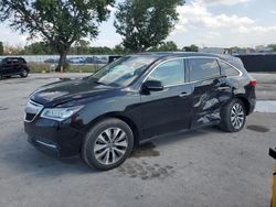 Salvage cars for sale from Copart Orlando, FL: 2014 Acura MDX Technology