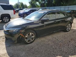 Salvage cars for sale from Copart Midway, FL: 2016 Honda Civic LX