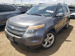 Ford Explorer Limited salvage cars for sale: 2011 Ford Explorer Limited